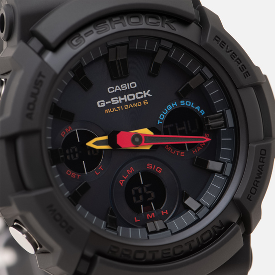 Наручные часы CASIO G-SHOCK GAW-100BMC-1AER Neo Tokyo Series Black/Yellow/Red