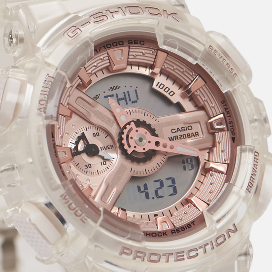 Наручные часы CASIO G-SHOCK GMA-S110SR-7AER S Series Transparent/Rose Gold
