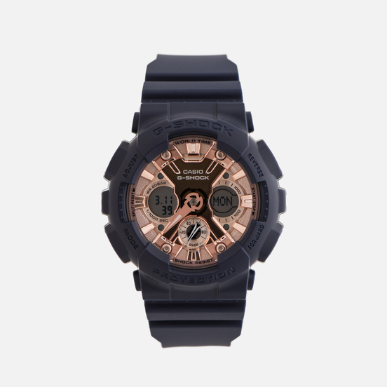 Наручные часы CASIO G-SHOCK GMA-S120MF-2A2ER Series S Navy/Gold