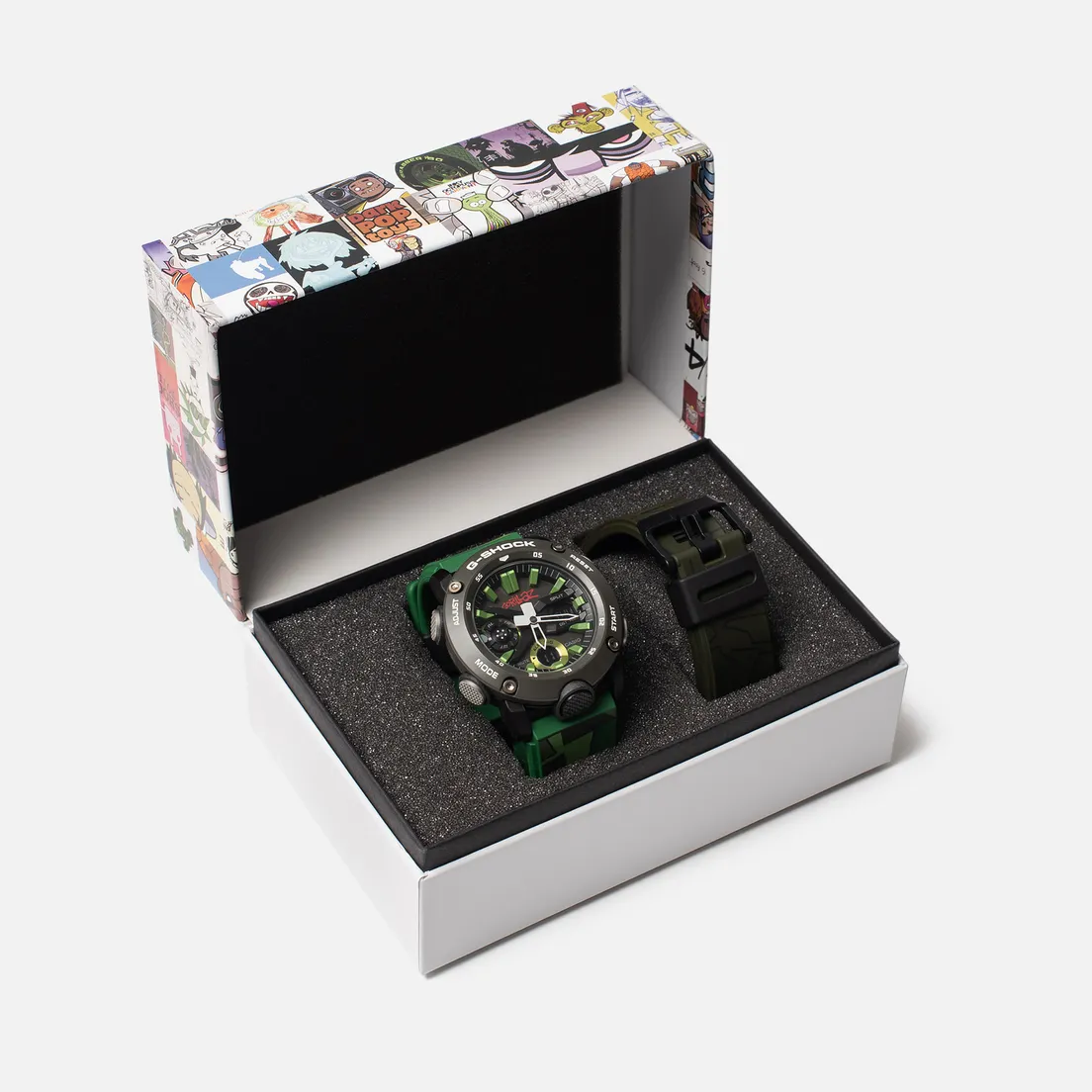CASIO Наручные часы x Gorillaz G-SHOCK GA-2000GZ-3AER