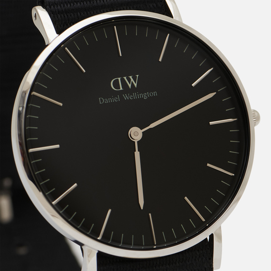 Наручные часы Daniel Wellington Classic Cornwall Black/Silver/Black