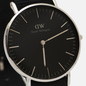 Наручные часы Daniel Wellington Classic Cornwall Black/Silver/Black фото - 2