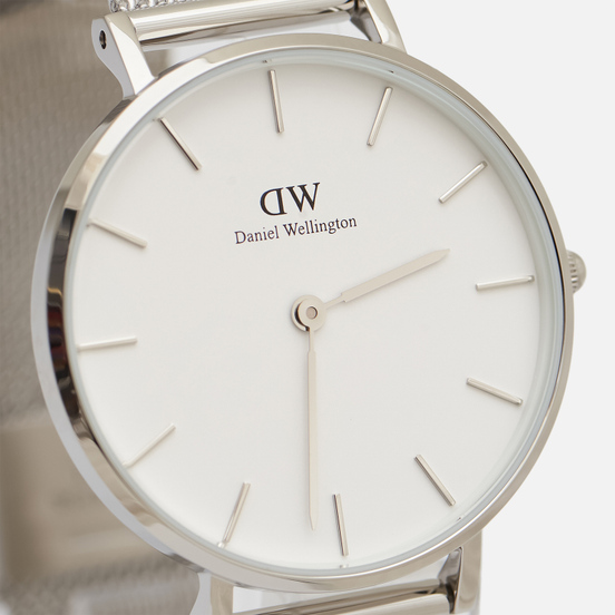 Наручные часы Daniel Wellington Petite Sterling Silver/Silver/Matt White