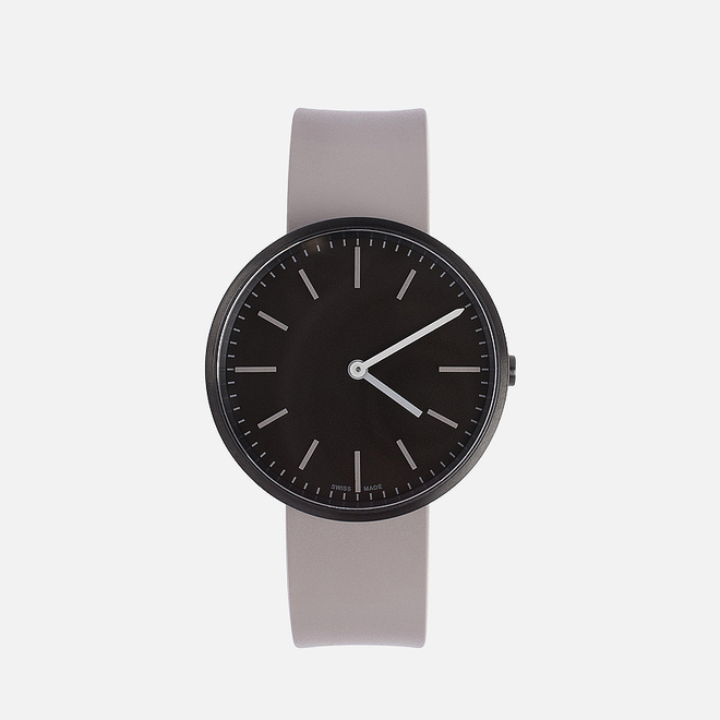 Наручные часы Uniform Wares M37-PVD Black/Grey Nitrile Rubber