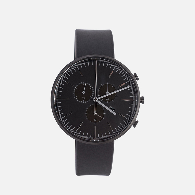 Наручные часы Uniform Wares M42-PVD Black/Black Nappa Leather