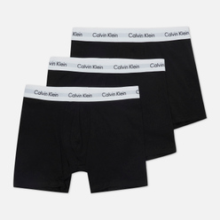 Комплект мужских трусов Calvin Klein Underwear 3-Pack Boxer Brief Black/Black/Black/White