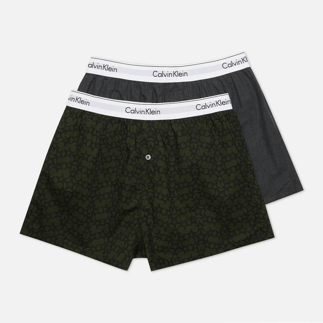 Calvin Klein Underwear Комплект мужских трусов 2-Pack Boxer Slim