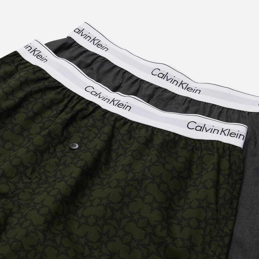 Calvin Klein Underwear Комплект мужских трусов 2-Pack Boxer Slim