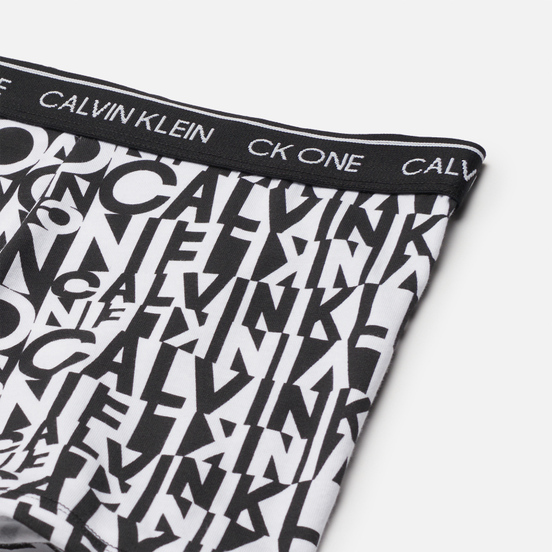 Мужские трусы Calvin Klein Underwear Triangle Logo Print Black