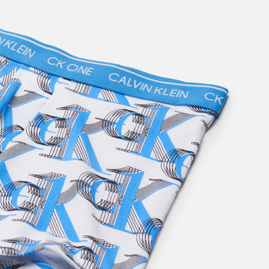 Мужские трусы Calvin Klein Underwear Shiver Logo Print White