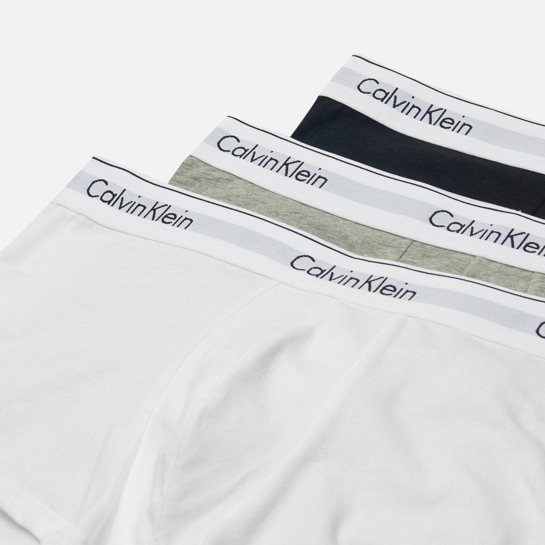 Calvin Klein Underwear Комплект мужских трусов 3-Pack Trunk Modern Cotton