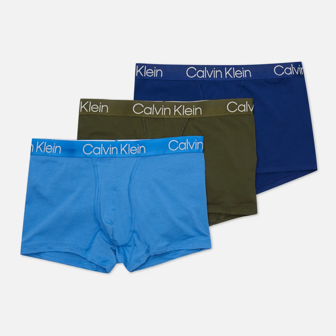 Calvin Klein Underwear Комплект мужских трусов 3-Pack Trunk Modern Structure