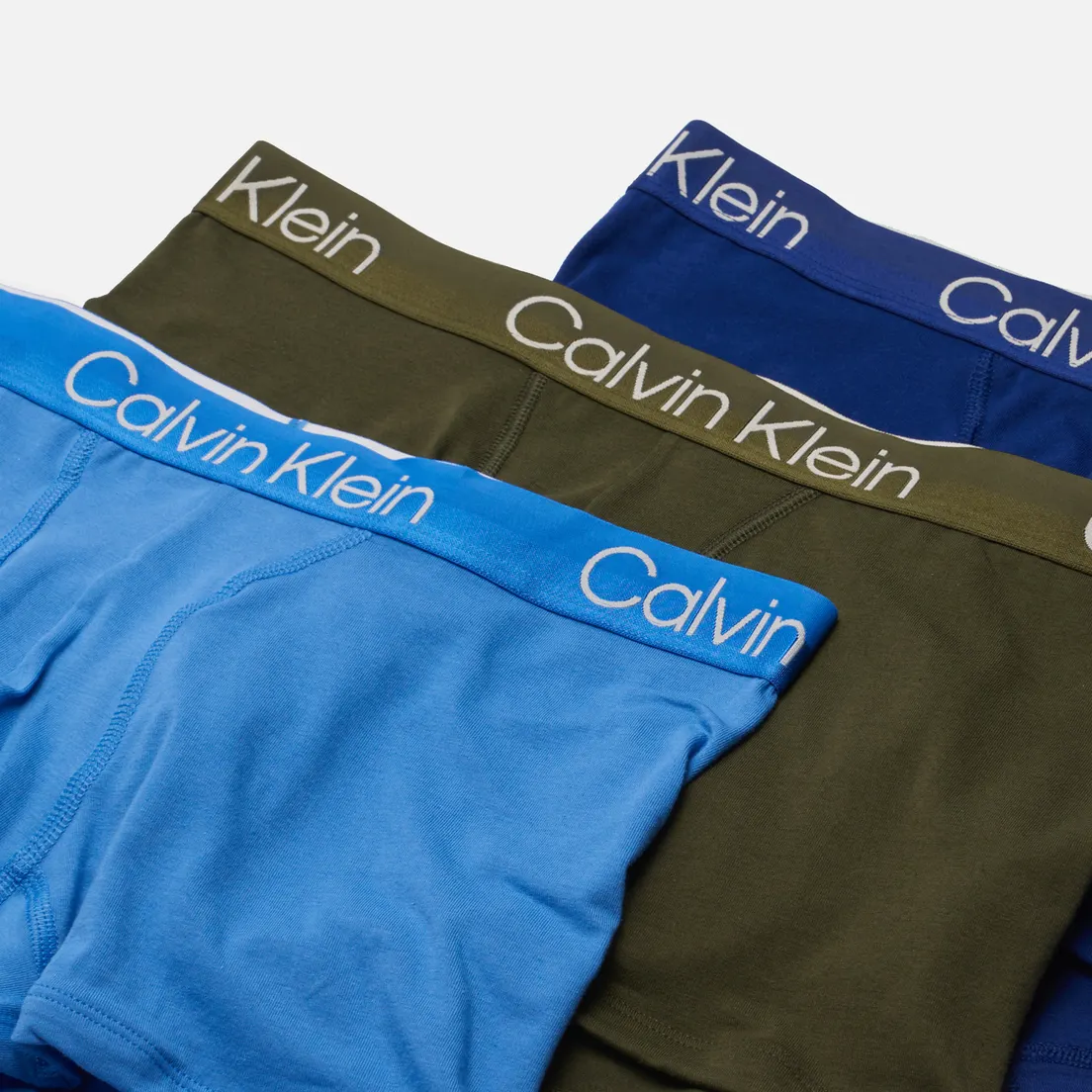 Calvin Klein Underwear Комплект мужских трусов 3-Pack Trunk Modern Structure