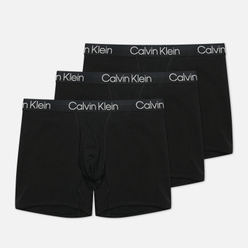 Комплект мужских трусов Calvin Klein Underwear 3-Pack Boxer Brief Black/Black/Black