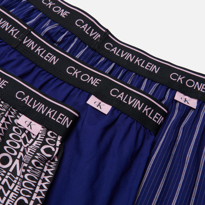Комплект мужских трусов Calvin Klein Underwear, цвет комбинированный, размер XL NB3000A-WGU 3-Pack Boxer Slim - фото 2