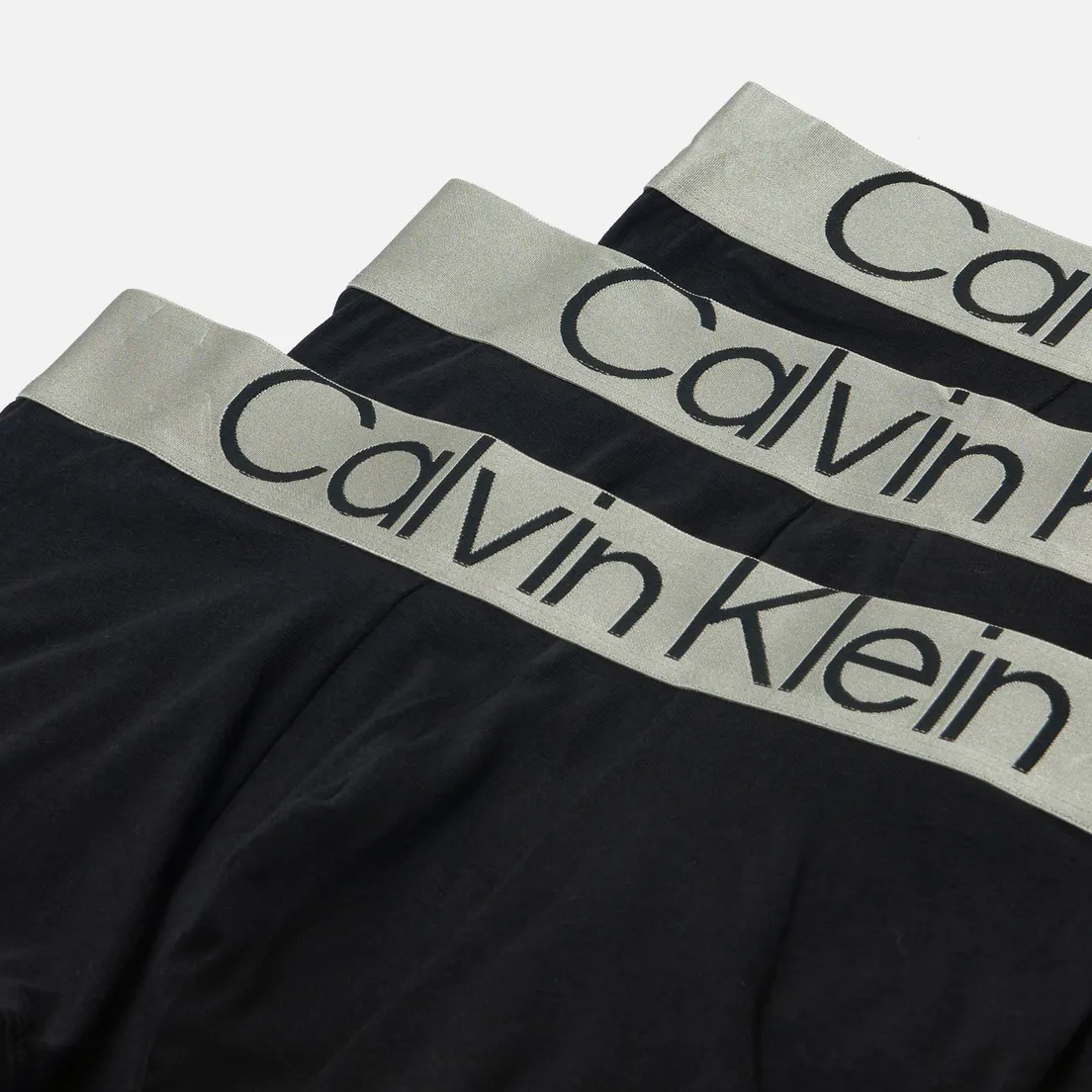 Calvin Klein Underwear Комплект мужских трусов 3-Pack Trunk Steel Cotton