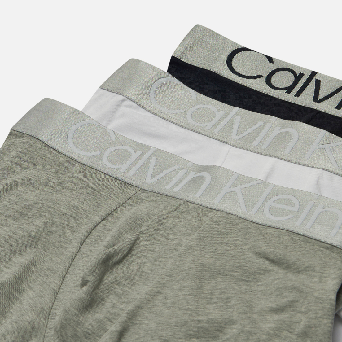 Calvin Klein Underwear Комплект мужских трусов 3-Pack Trunk Steel Cotton