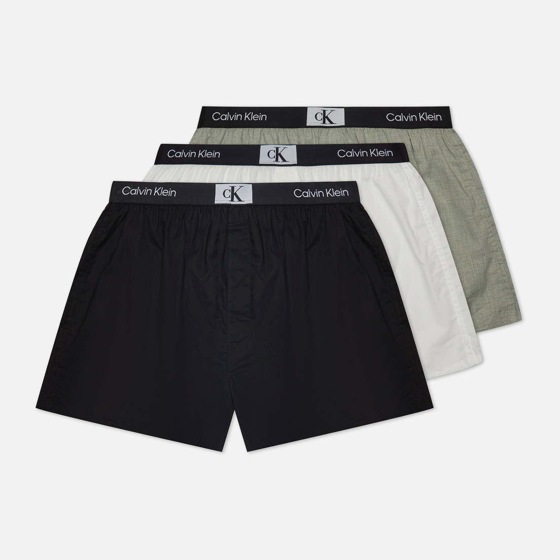 Calvin Klein Underwear Комплект мужских трусов 3-Pack Slim Fit Boxer CK96
