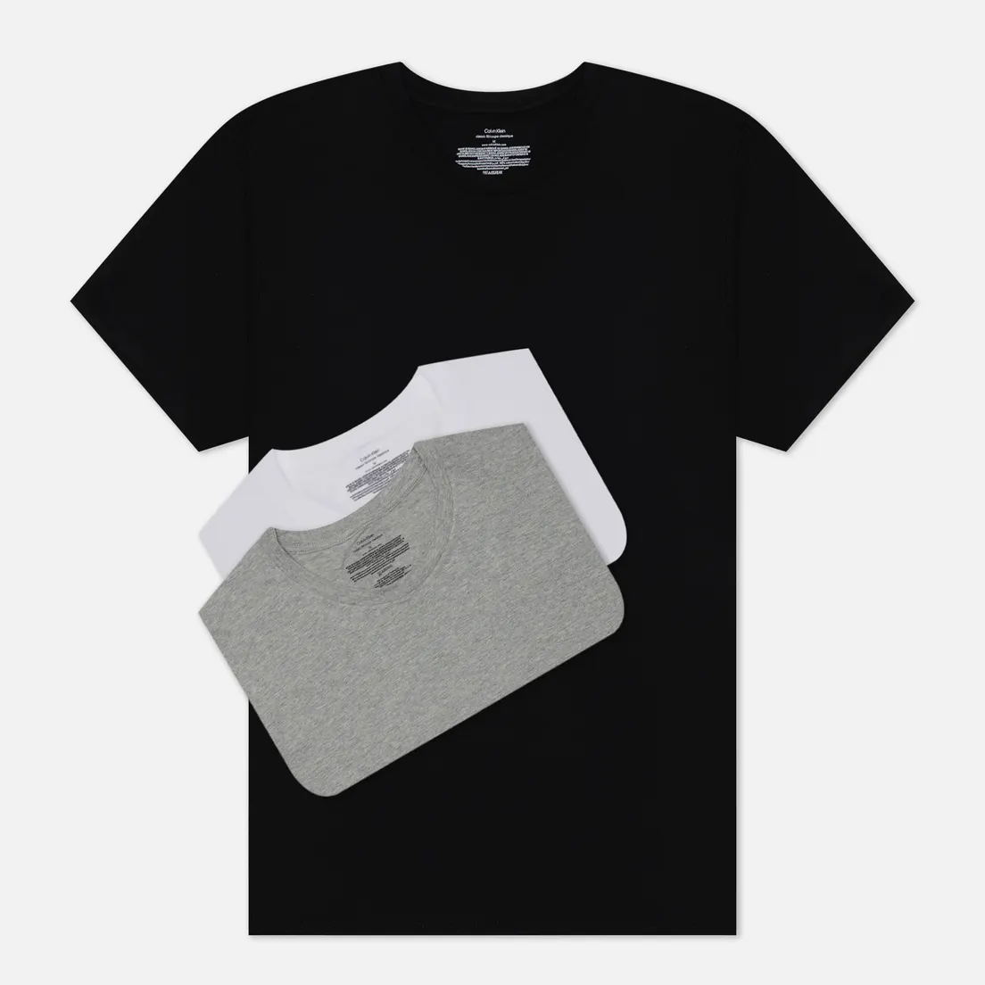Calvin Klein Underwear Комплект мужских футболок 3-Pack Cotton Classics