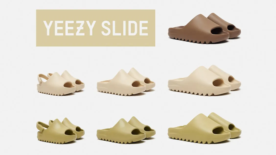 adidas YEEZY SLIDE BONE / RESIN / EARTH BROWN