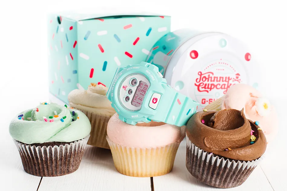 CASIO G-SHOCK x Johnny Cupcakes
