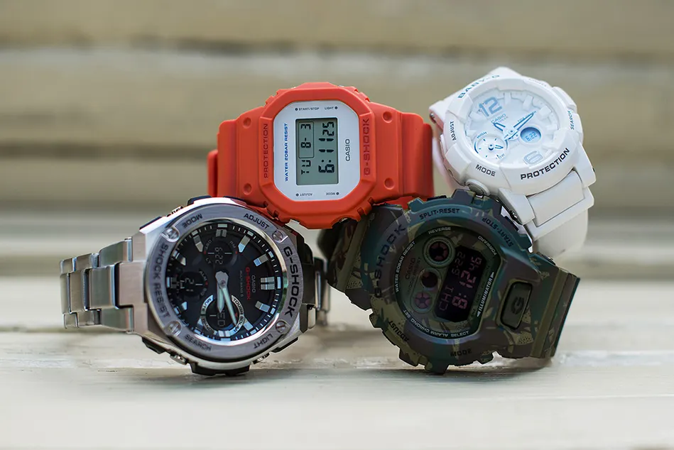 Гид: различие моделей CASIO G-SHOCK
