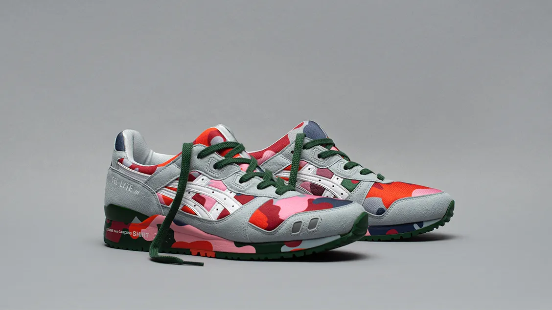 ASICS × Comme des Garçons SHIRT: буйство красок