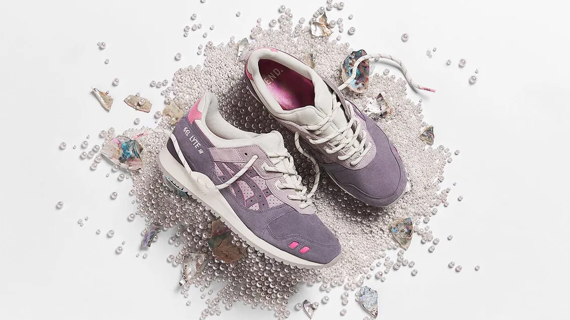 ASICS × END. GEL-Lyte III: подарок из жемчуга