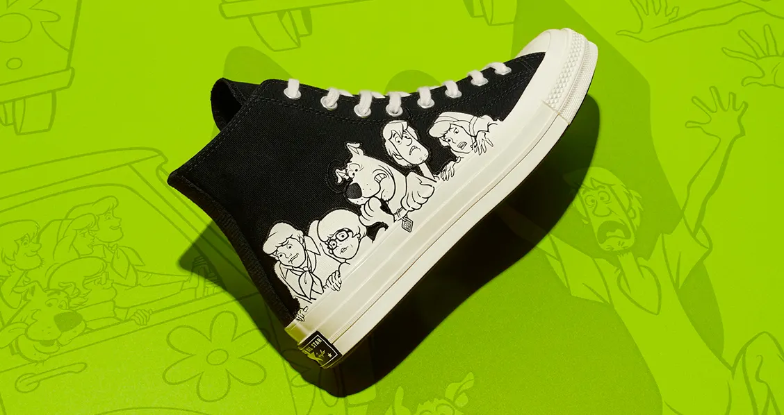 Converse × Scooby-Doo: угадай кто!