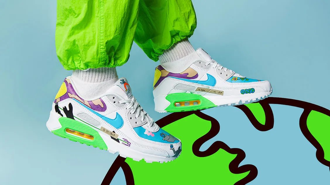 Nike × Ruohan Wang Air Max 90: день Земли