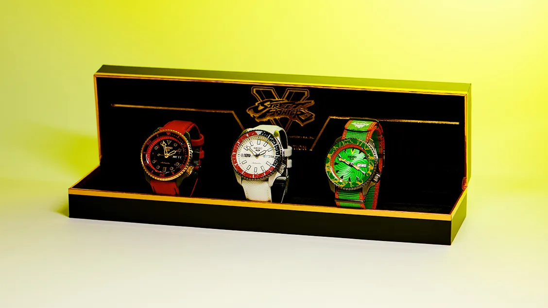 Seiko × Street Fighter: всемирный воин