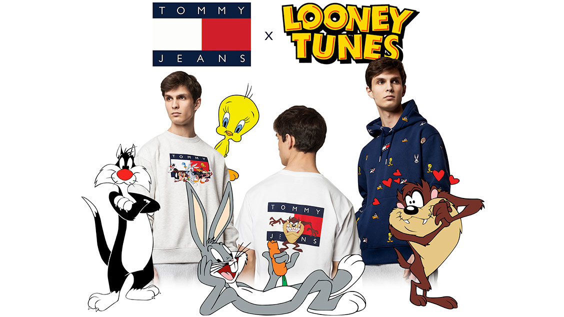 Tommy Jeans × Looney Tunes: к юбилею мультсериала
