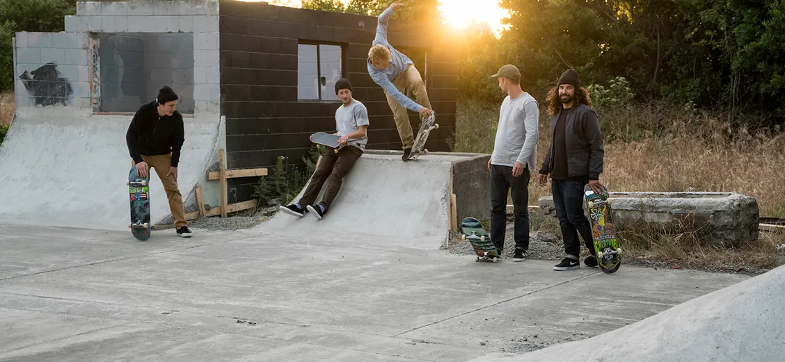 Levi's Skateboarding: история новозеландского скейтпарка