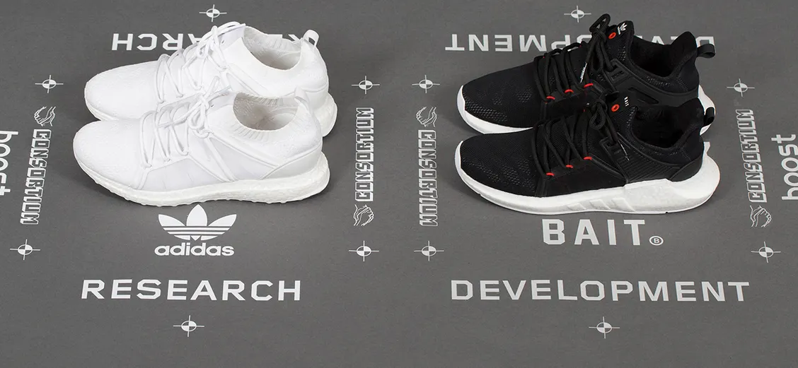 adidas Consortium × BAIT EQT: человек и технологии