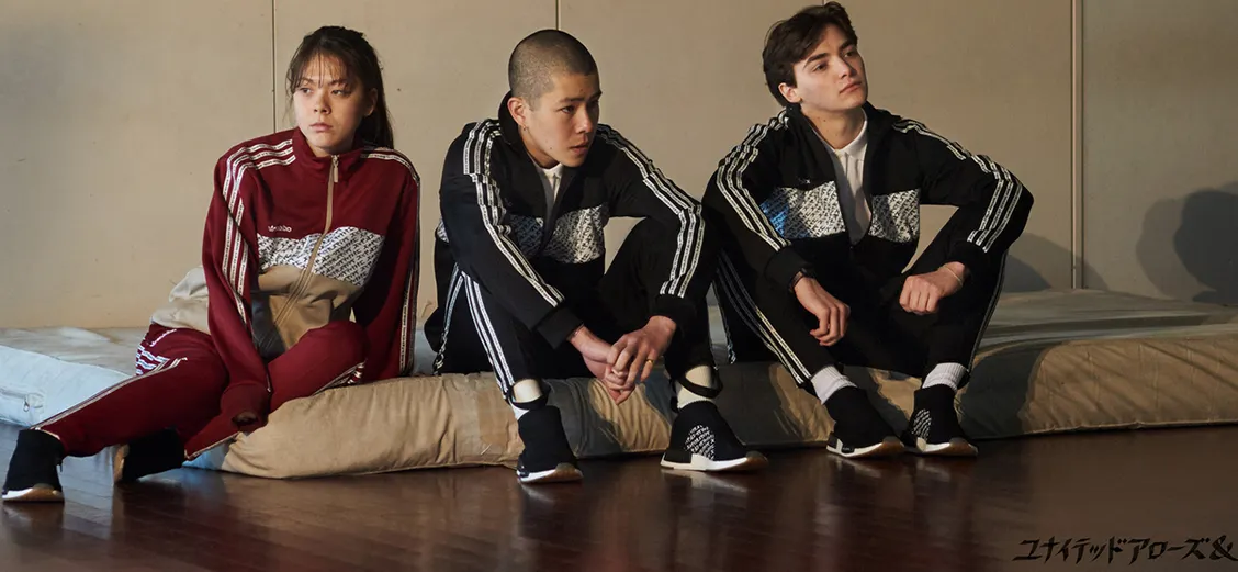 adidas Consortium × United Arrows & Sons: искусство каллиграфии