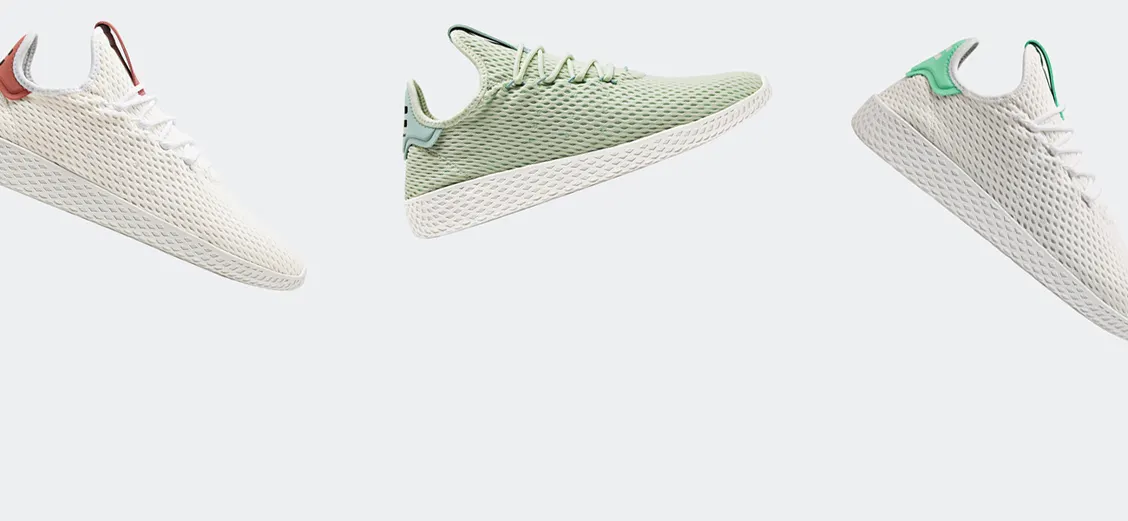 adidas × Pharrell Williams Tennis Hu: пастель