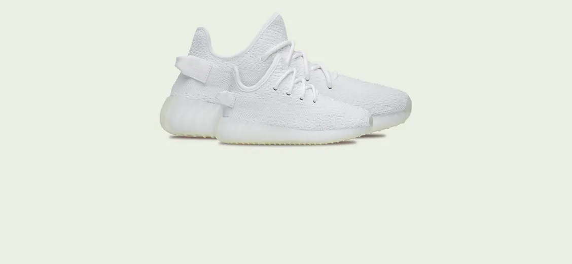 adidas Originals YEEZY BOOST 350 V2: молочно-белый