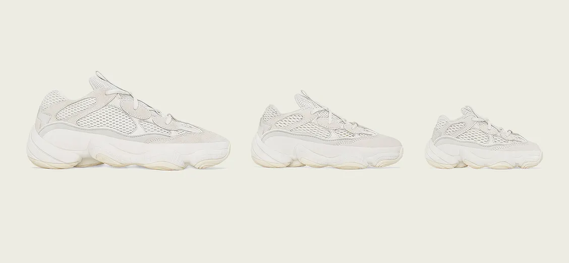 adidas YEEZY 500 “Bone White”