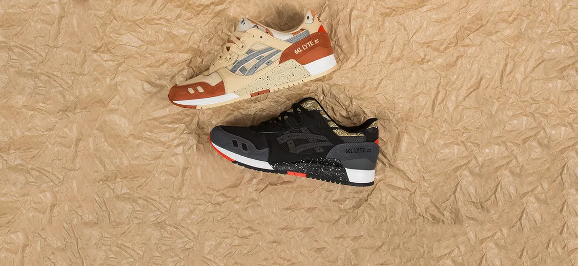 ASICS GEL-Lyte III Marzipan &amp; Black Camo: летнее милитари