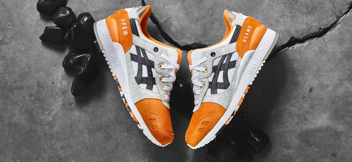 ASICS × AFEW × BEAMS GEL-Lyte III “Orange Koi”: редкий вид
