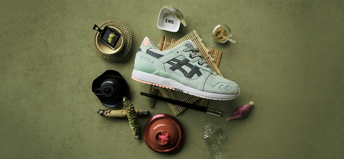 ASICS × END: утонченность японской кухни