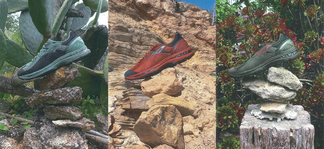ASICS × Kiko Kostadinov GEL-Burz 2: глиняные оттенки