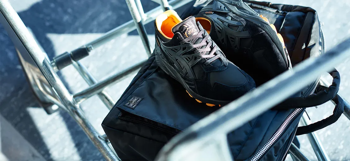 ASICS × PORTER GEL-Kayano Trainer: от сумок к кроссовкам