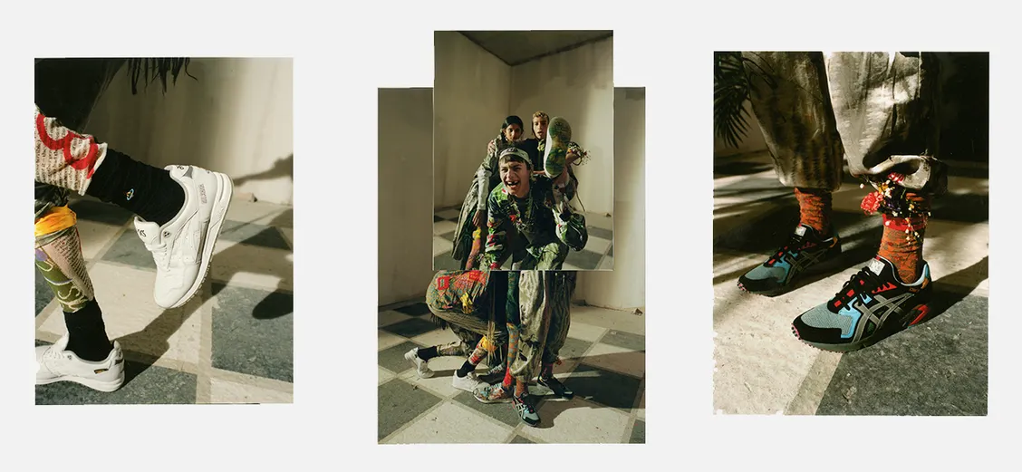 ASICS × Vivienne Westwood: живописные детали