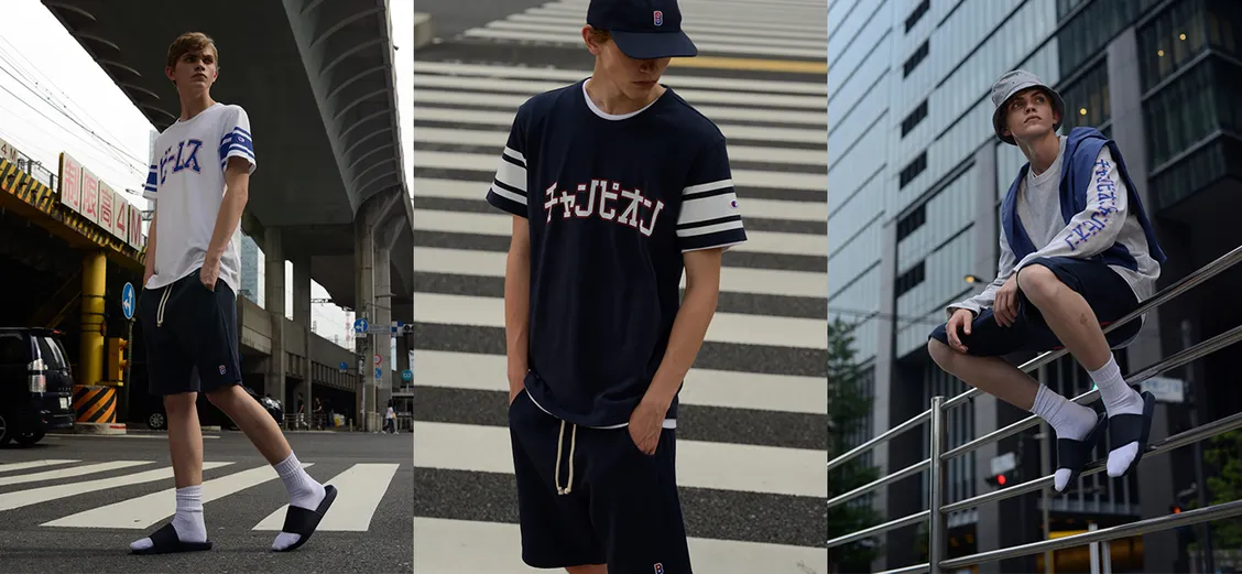 Champion Reverse Weave × BEAMS: объединённая тренировка