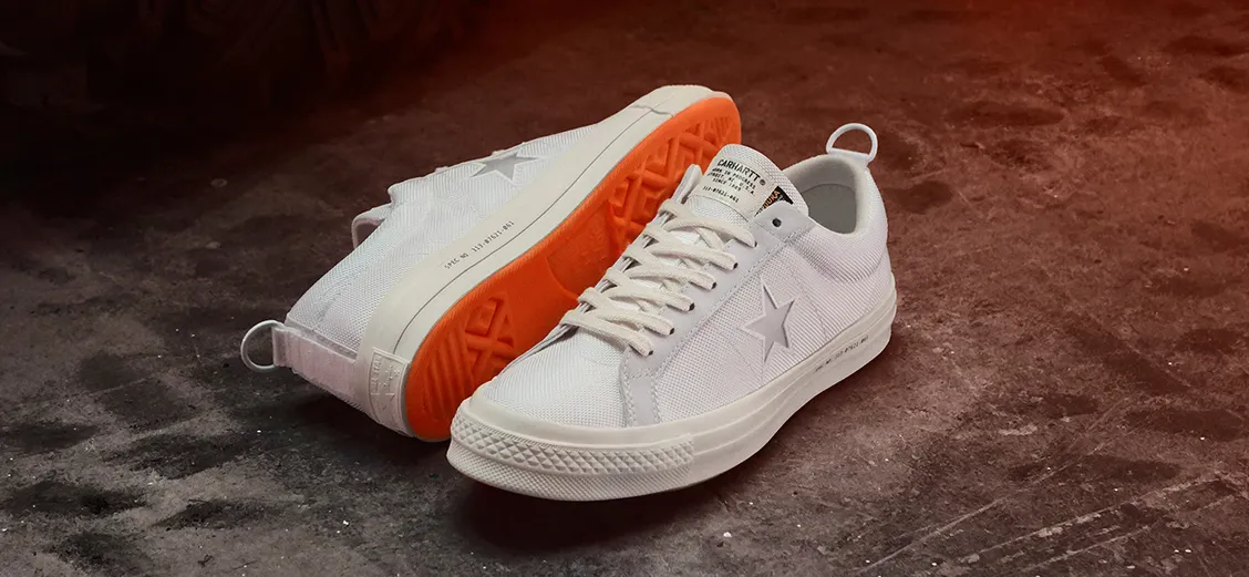 Converse × Carhartt WIP One Star: практичный милитари