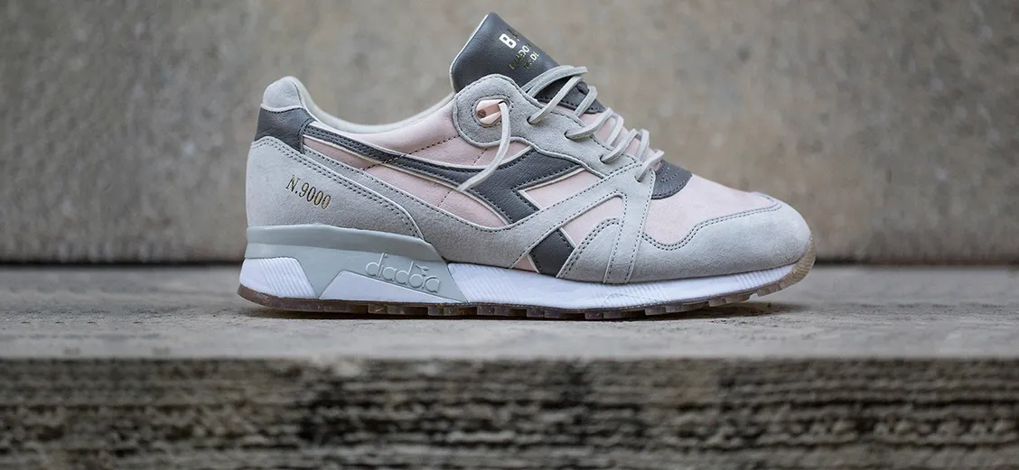 Diadora × BAIT N.9000 Spiaggia Rosa: розовый песок