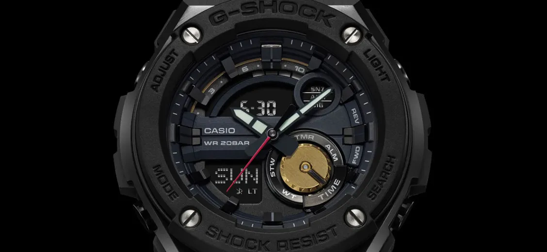 CASIO G-SHOCK × Robert Geller: стальная модель