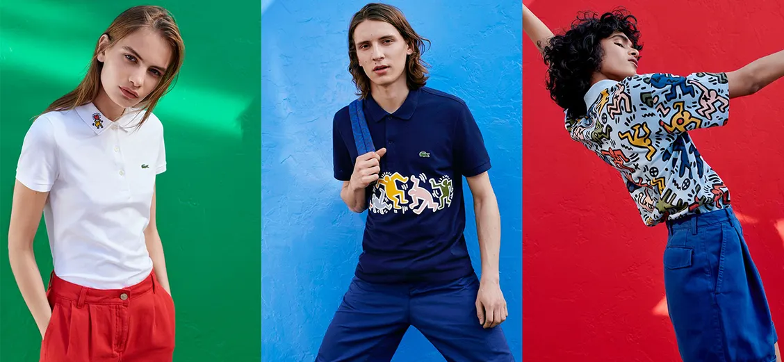 Lacoste × Keith Haring: ритм андерграунда