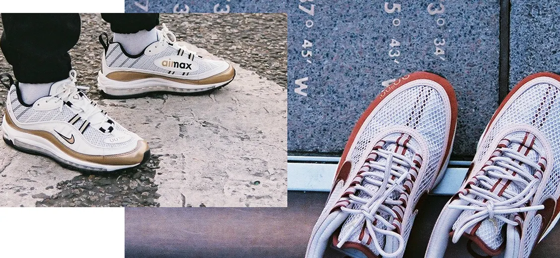 Nike Air Max 98 & Air Zoom Spiridon: нулевой меридиан